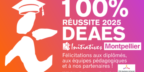 Formation AES : 100% de réussite à INITIATIVES MONTPELLIER
